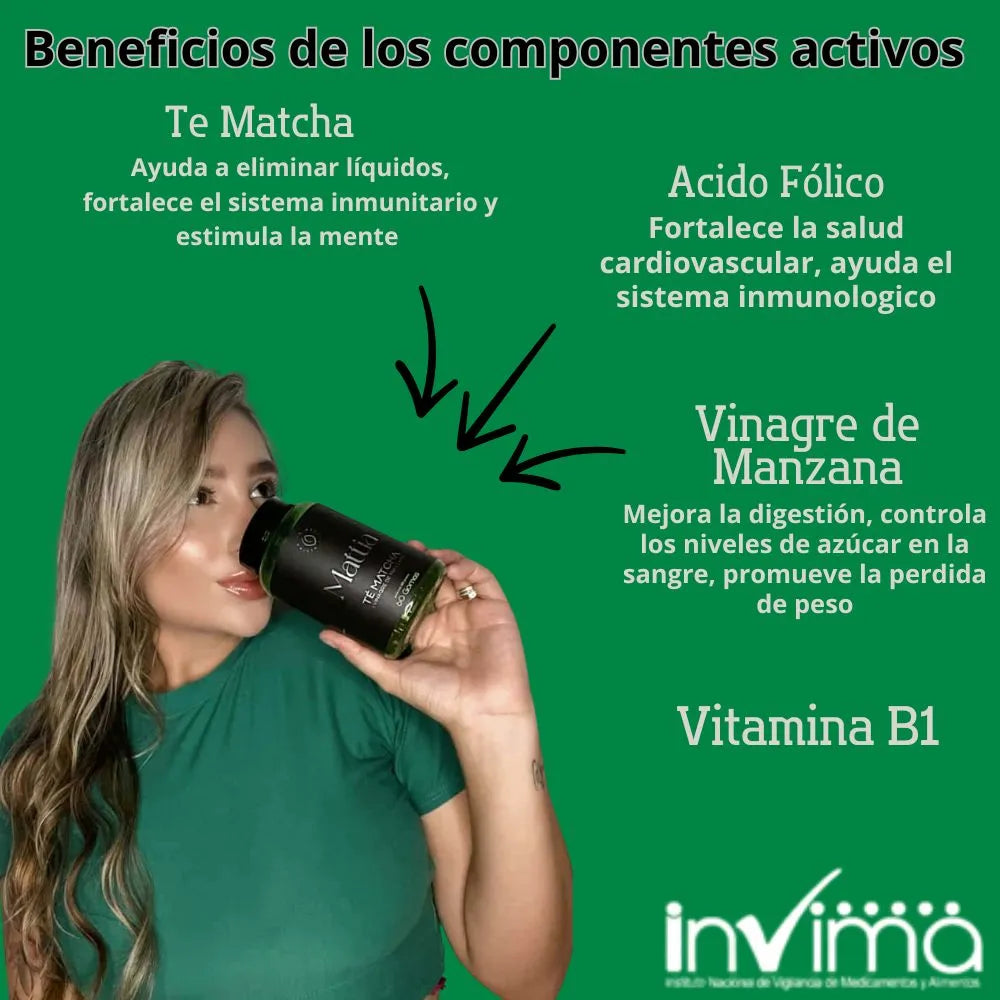 Matcha - Metabolismo acelerado.