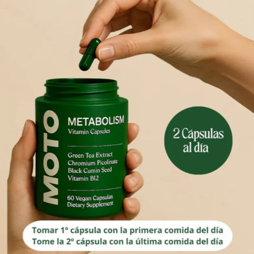 ¿No logras bajar de peso? MOTO activa tu metabolismo