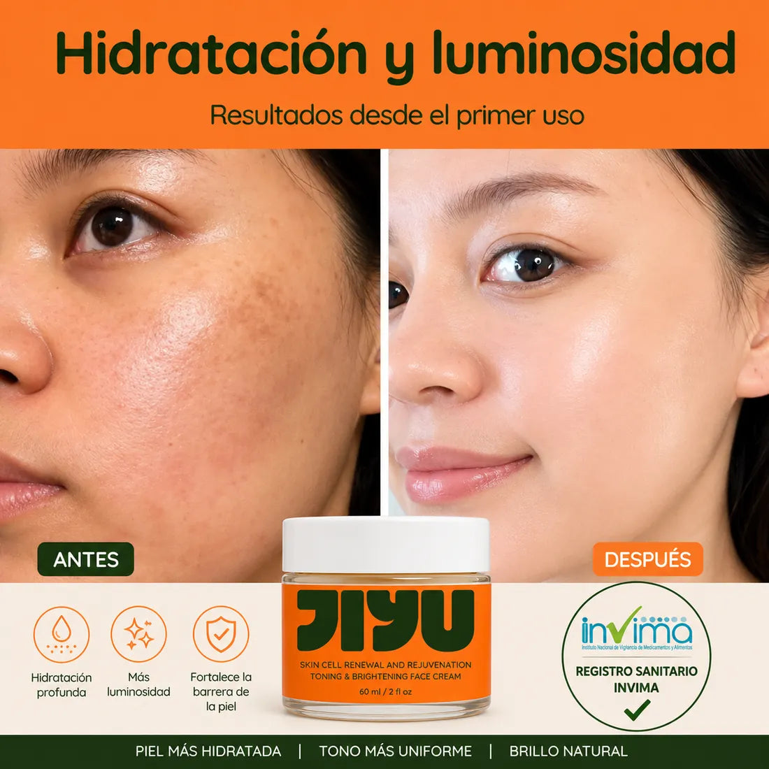 JIYU Skin Cell Face Cream — imagen 3