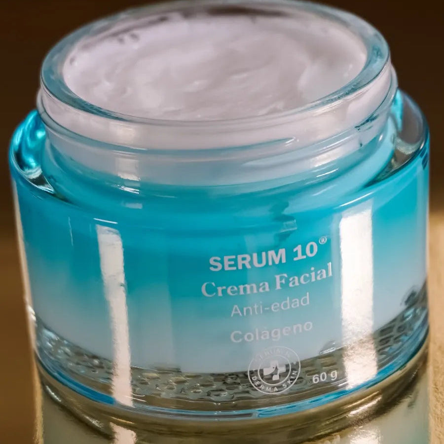 crema anti edad d colágeno serum 10