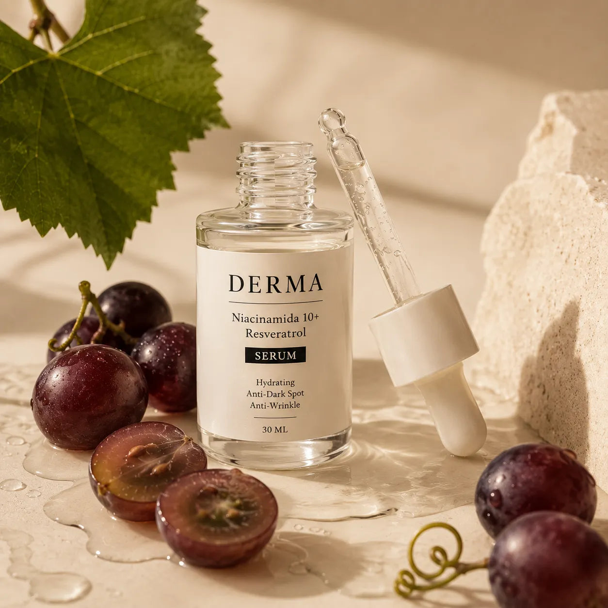 DERMA  Niacinamida10+ y Resveratrol