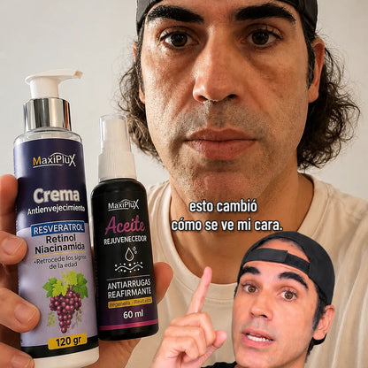 El kit con resveratrol que tu piel llevaba años necesitando
