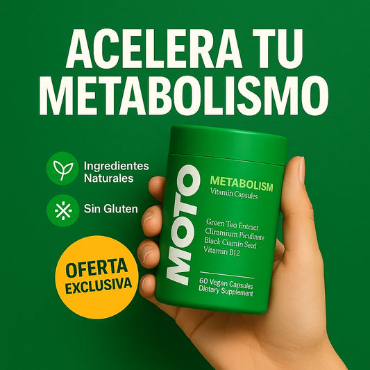 ¿No logras bajar de peso? MOTO activa tu metabolismo