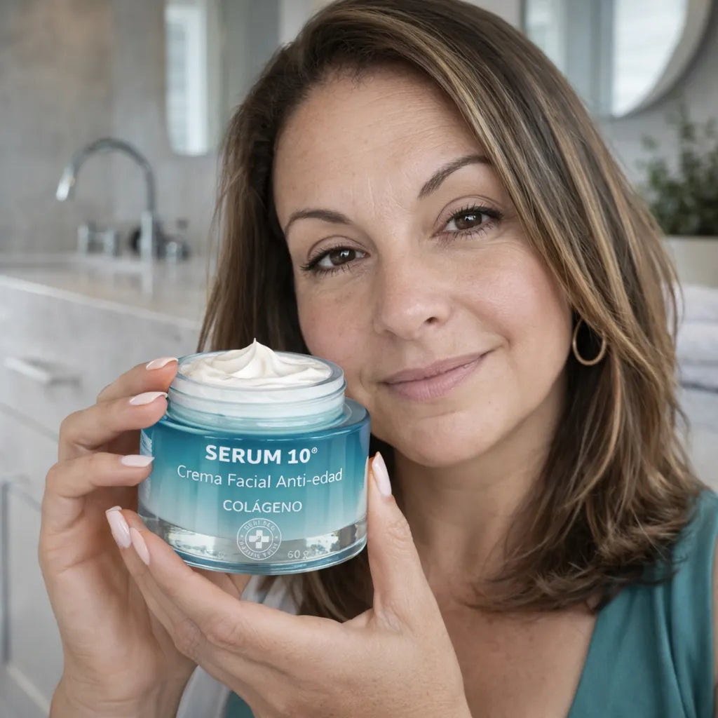 crema anti edad d colágeno serum 10