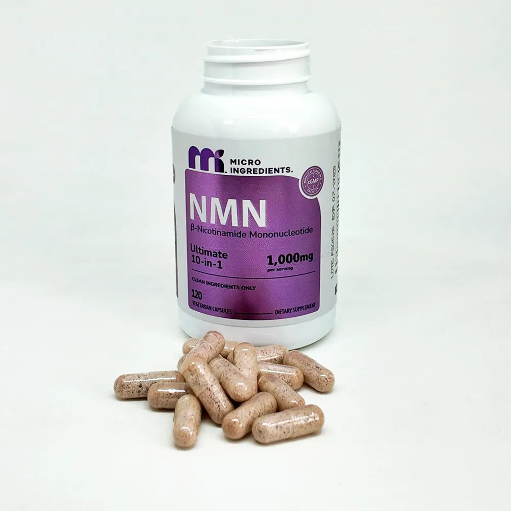 Nmn Micro Ingredients 120 Capsulas