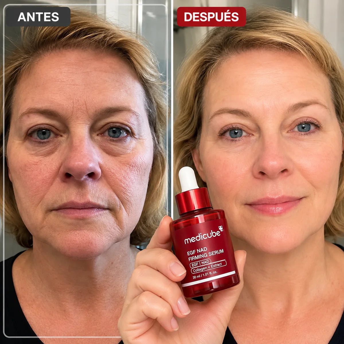 Medicube EGF NAD Firming Serum — imagen suministrada